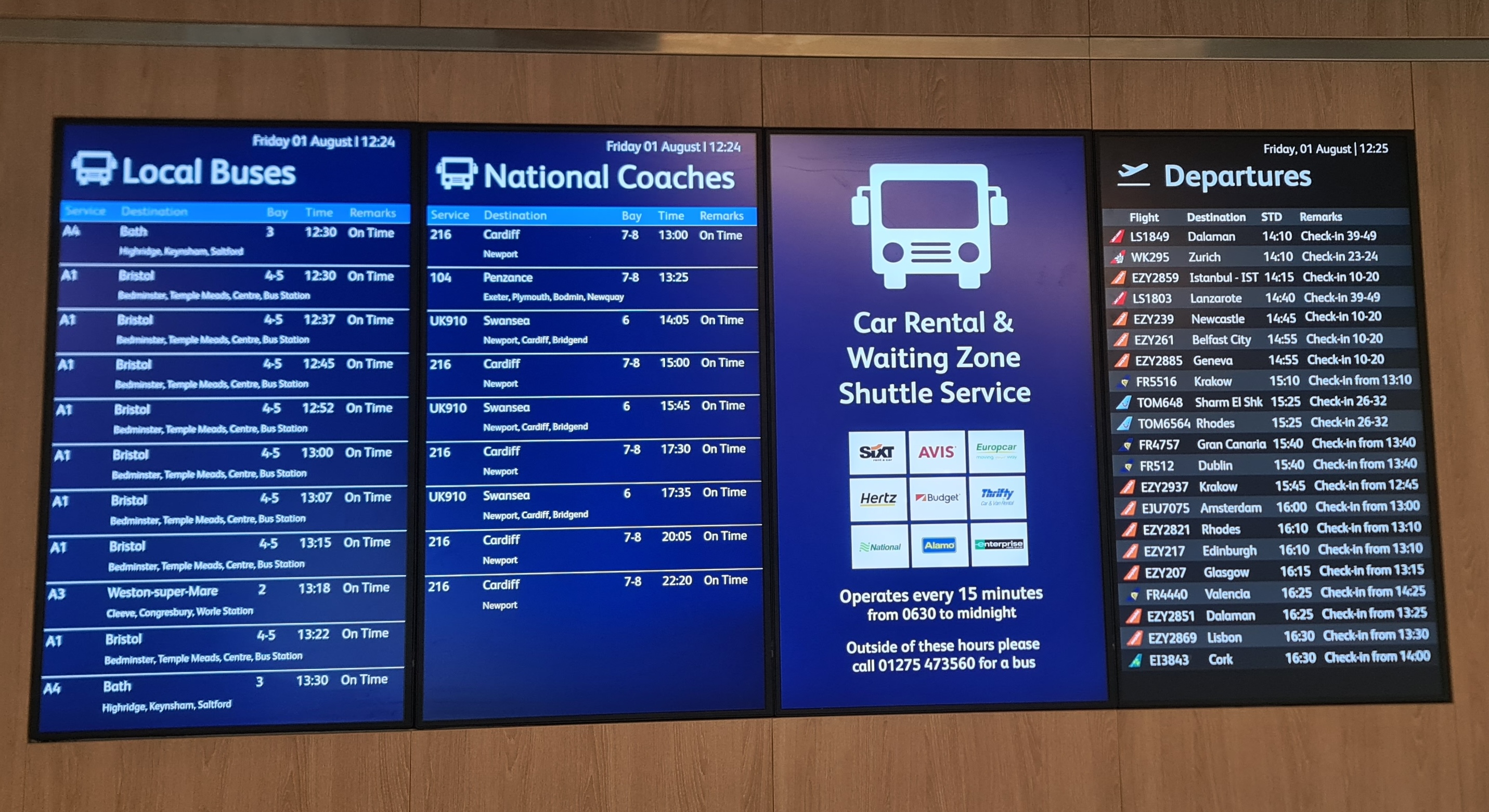 Departure Board